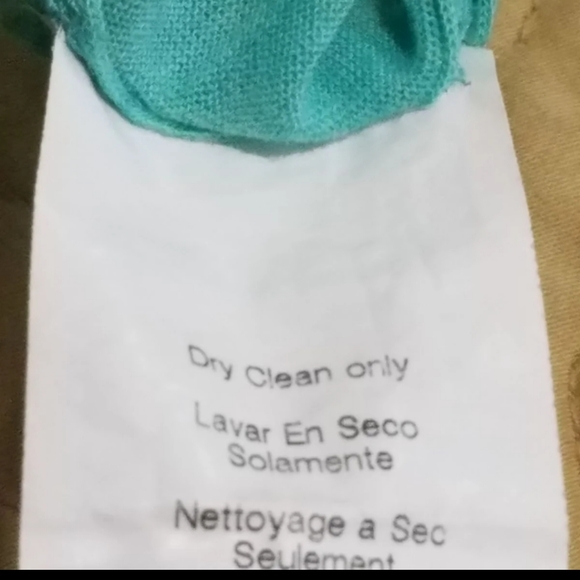 Lush Turquoise pullover w/ tulip sides S - Picture 4 of 5